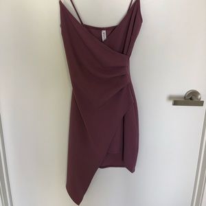 Asymmetrical cocktail dress